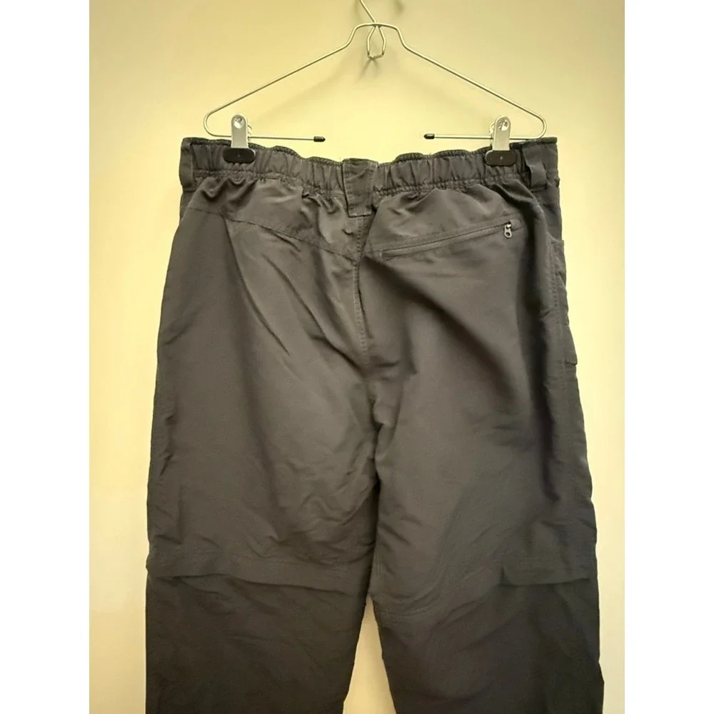 The North Face Paramount Convertible Hiking Pants Mens XL Gray Zip Off Cargo